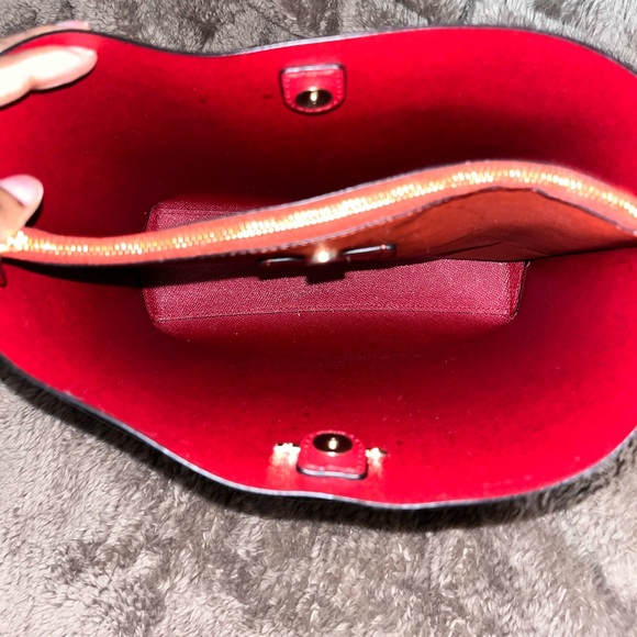 Coach Black Pebble Leather Small Town Tote bag Purse - Picture 2 of 2